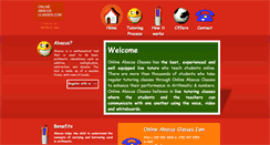 Desktop Screenshot of onlineabacusclasses.com